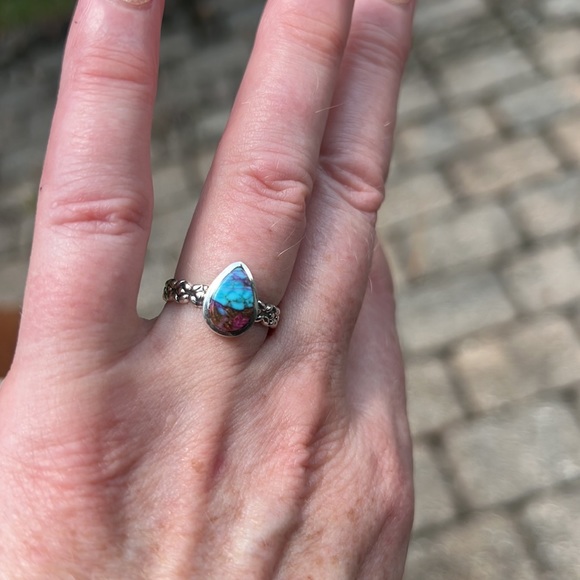 IT - Kingman Turq S/S Contemporary Ring Size 6.5 main image 0